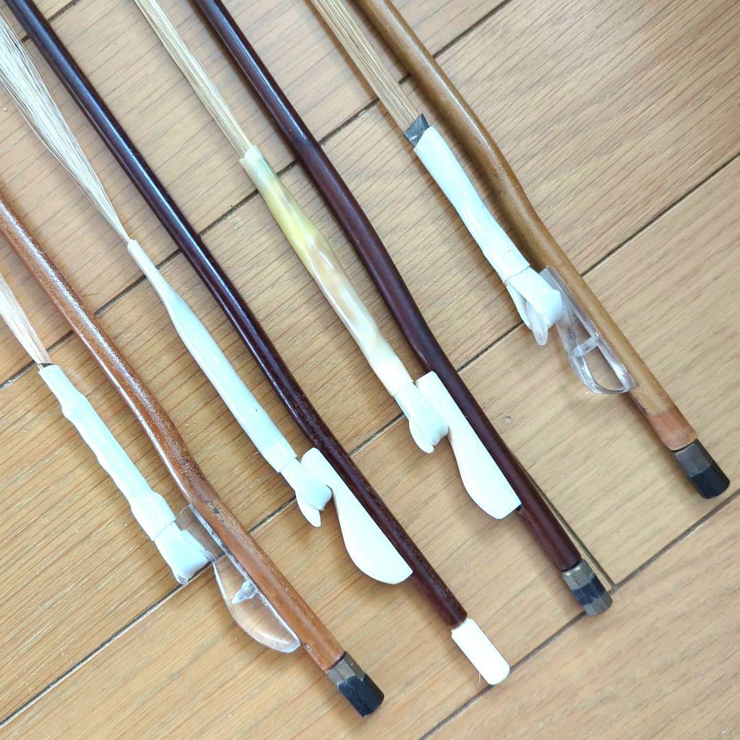 ぺーすけさん 中古 北京弓4本セットと新品北京弓３本セット