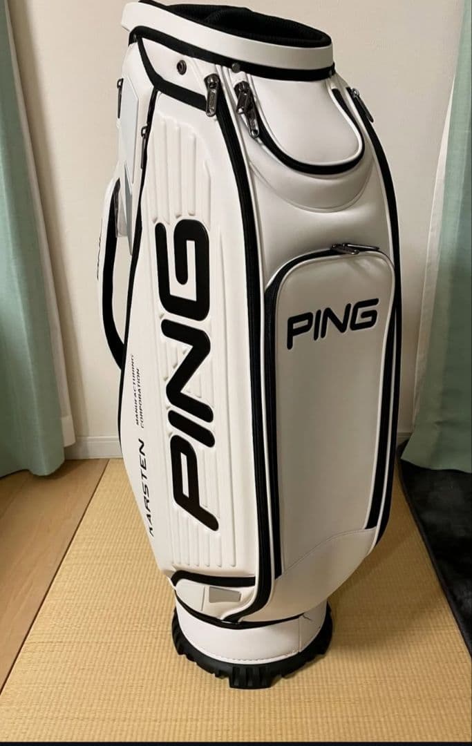 PING Karsten キャディバッグ ホワイト