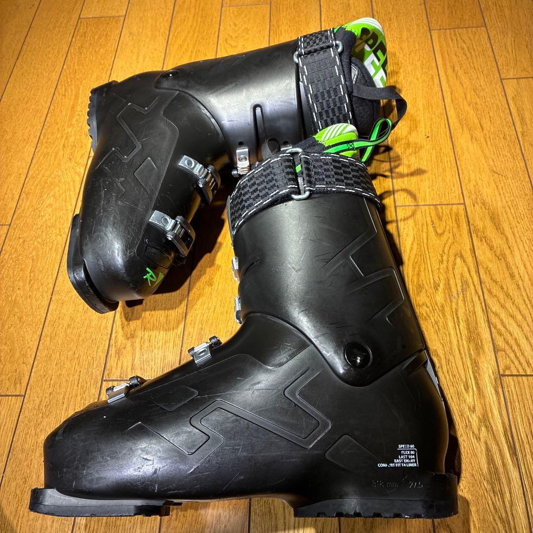 【値下げ】幅広ロシニョールSPEED80 27.0-27.5cm初中級
