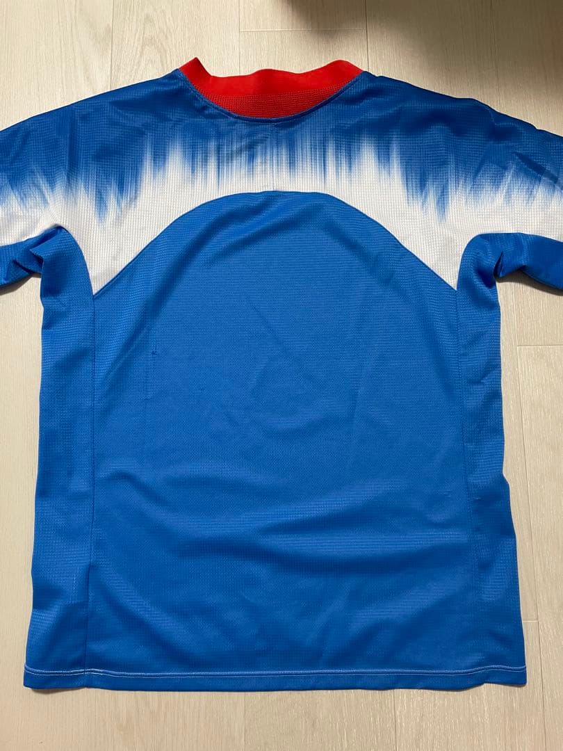 Mizuno グラデーション Tシャツ 青/赤
