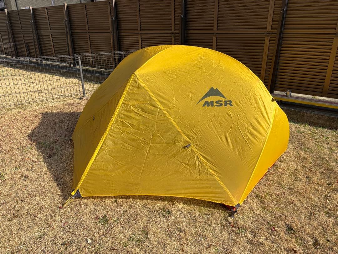 MSR HUBBA HUBBA ハバハバ　2人用　テント　グランドシート付き