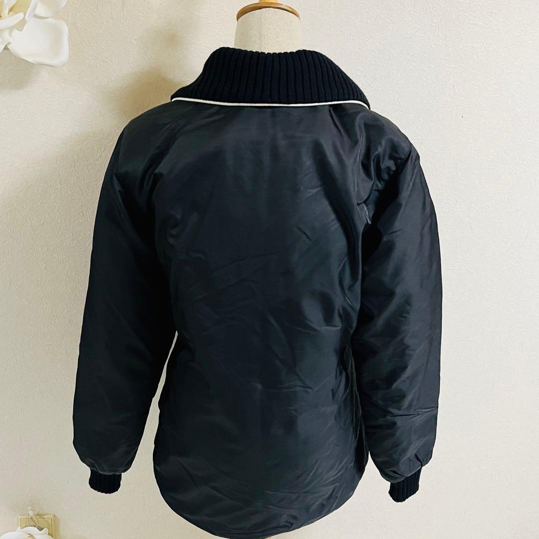80%引き!美品 イタリア製ポストカ一ド黒ウィメンズダウンベンチコ一ト