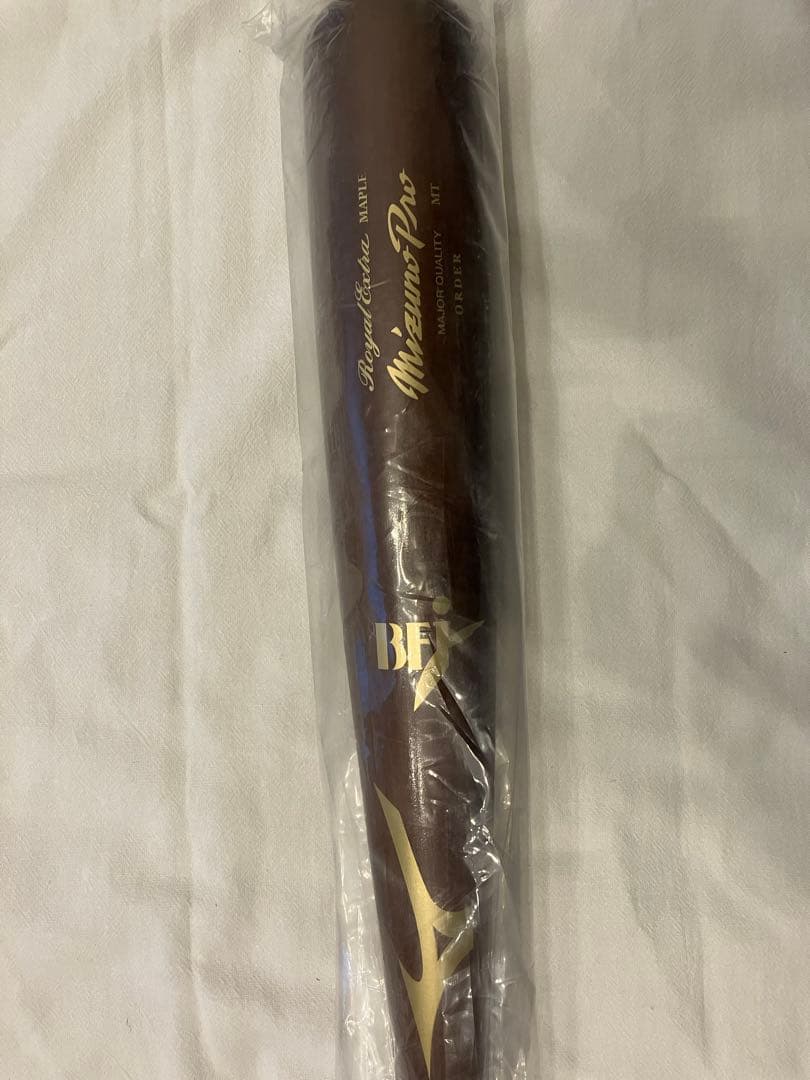 【新品未使用】ミズノ ミズノプロ 硬式木製バット BFJ メイプル フルオーダー