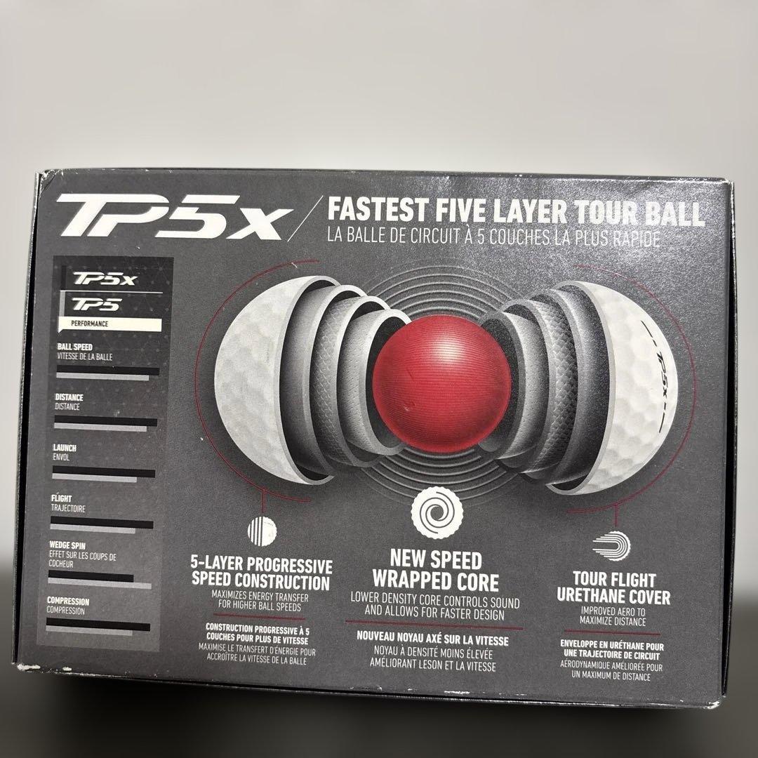 【限定】TaylorMade TP5X ゴルフボール 1ダース