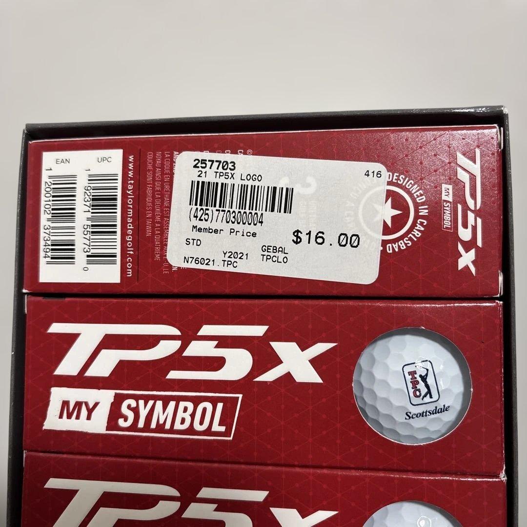 【限定】TaylorMade TP5X ゴルフボール 1ダース