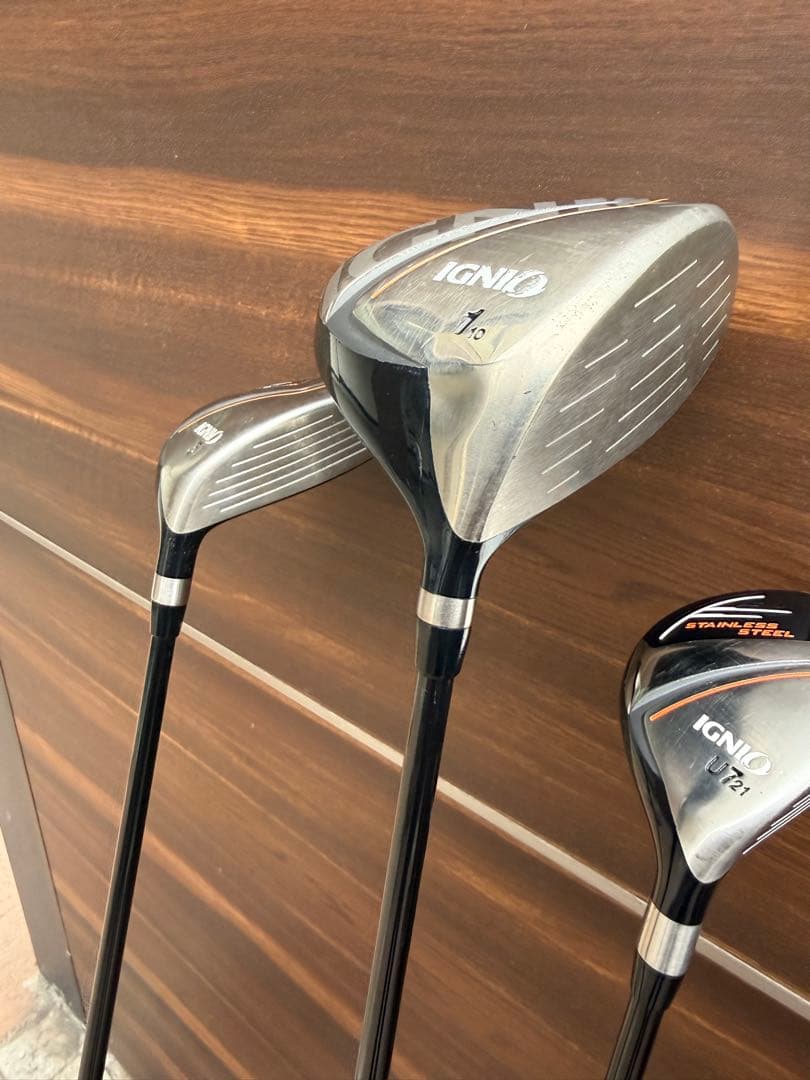 【中古】IGNIO イグニオ ゴルフクラブ セット ドライバー アイアン