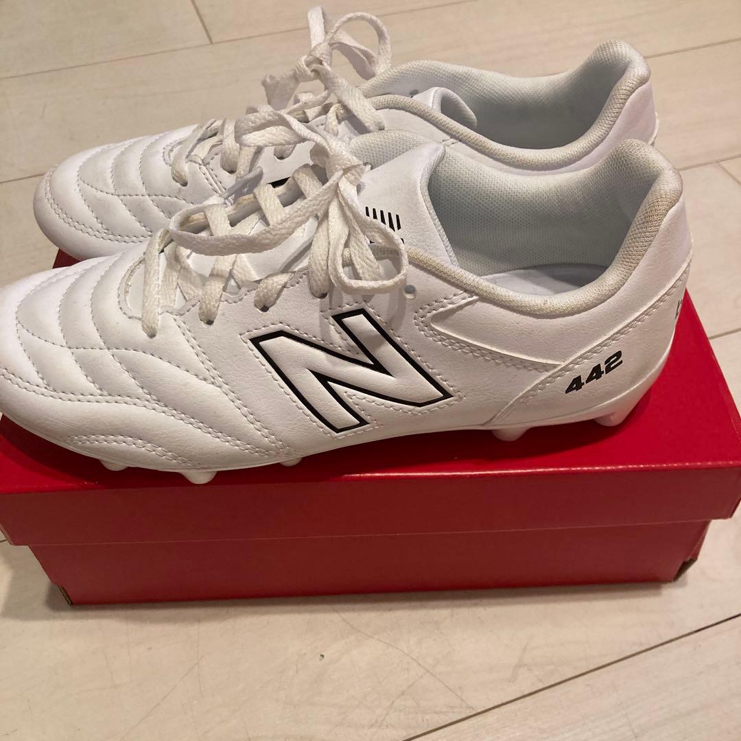 New Balance 442 ホワイト サッカーシューズ
