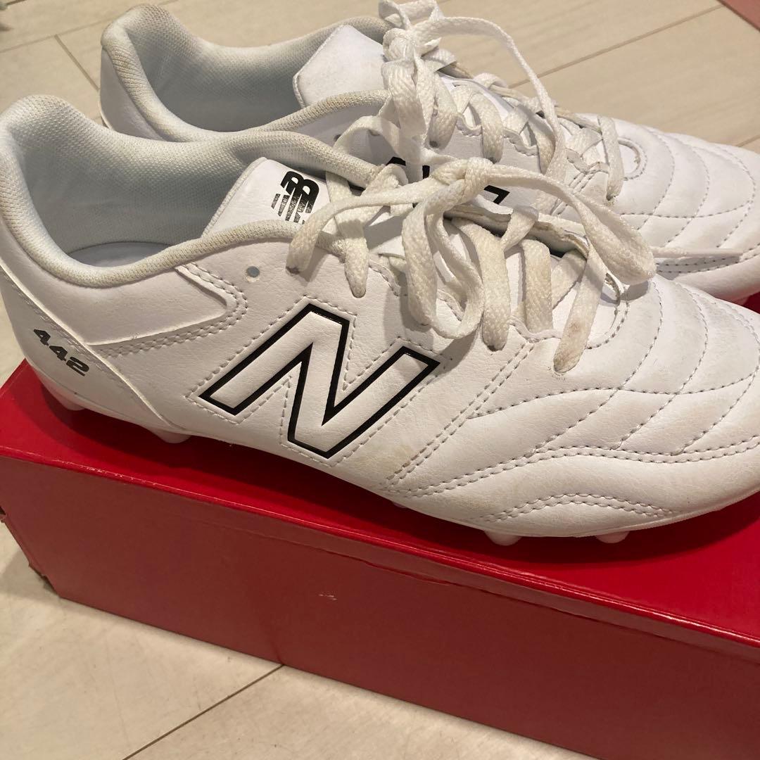 New Balance 442 ホワイト サッカーシューズ