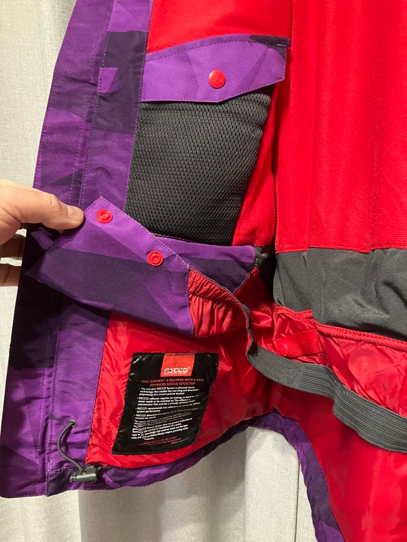 美品★お洒落★ノースフェイス スノボウエア HYVENT マウンテンパーカー