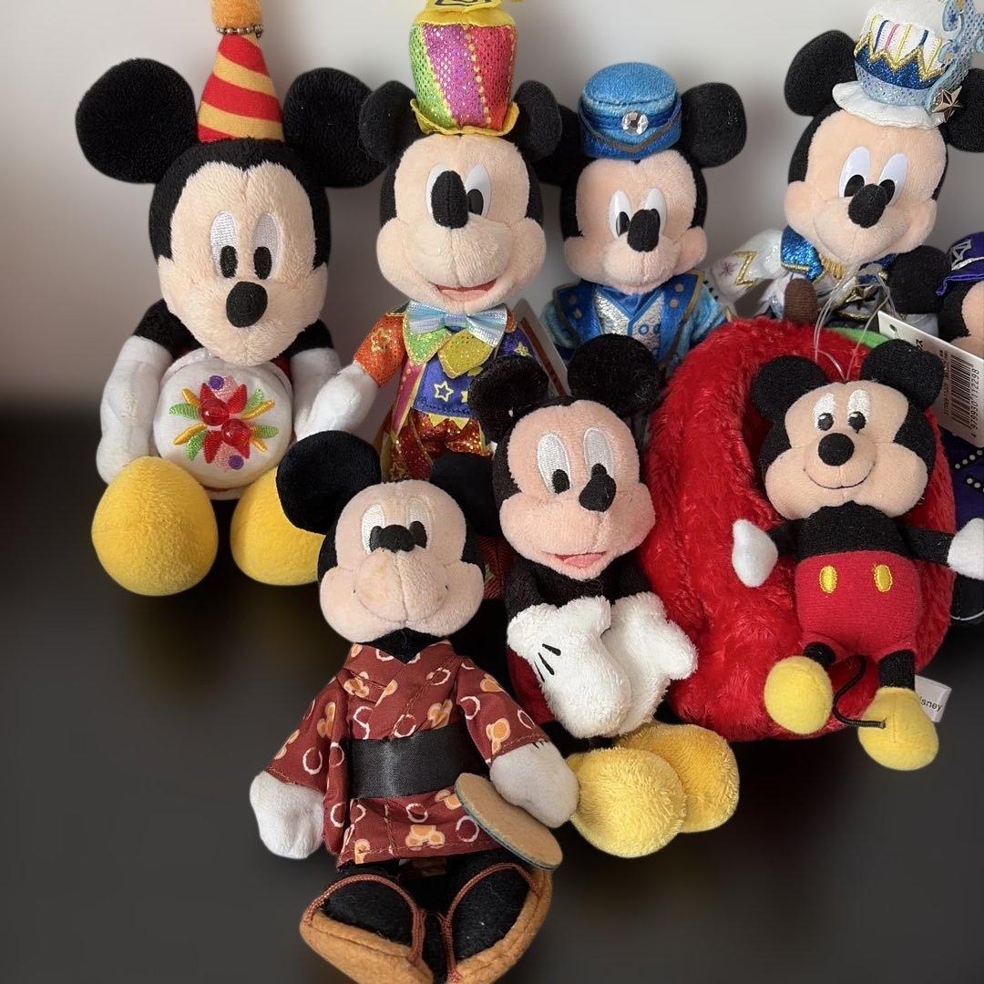 ミッキー　ぬいぐるみ　マスコット　まとめ売り