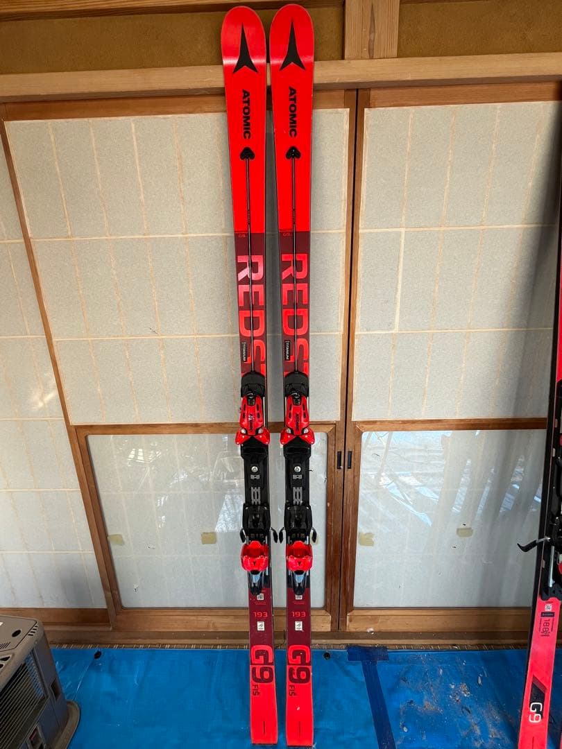 Atomic G9 F15 スキー 193cm 赤黒