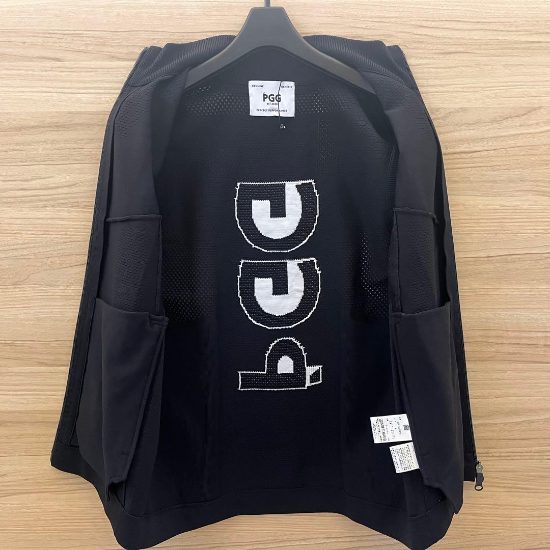 新品★30,800円 PGG パーリーゲイツ ポリエステルヤーンジップベスト 4