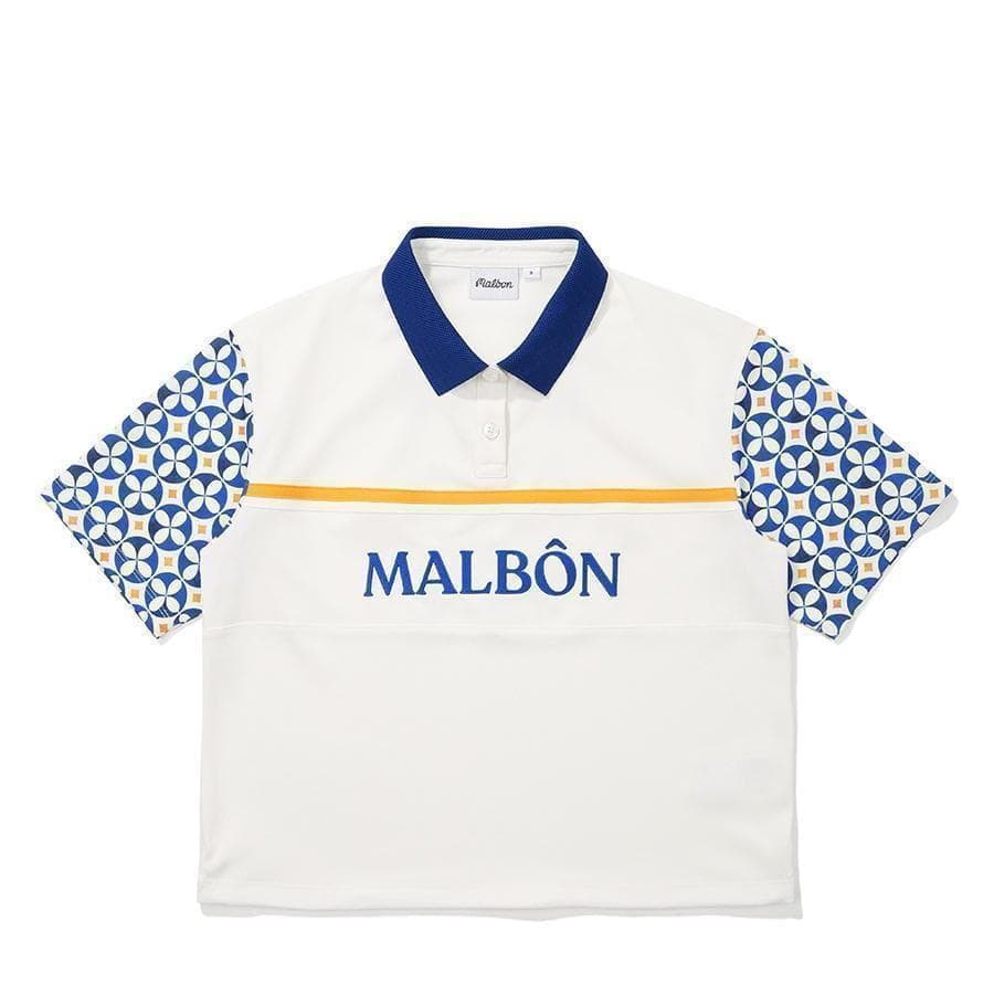 マルボンゴルフ 半袖 ポロシャツ Malbon Golf Tシャツ レディースL