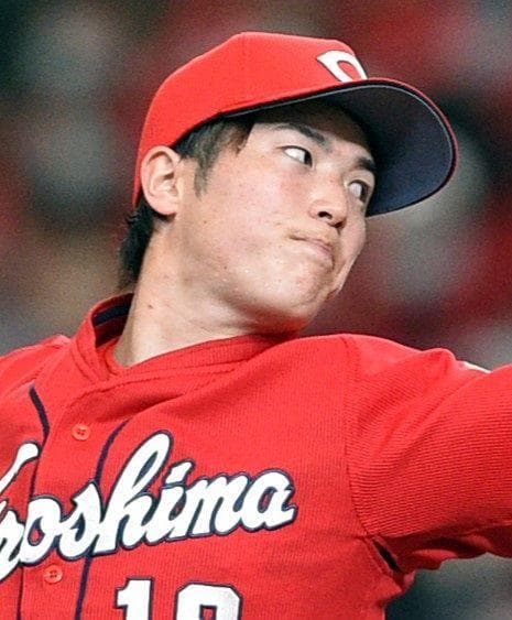 広島東洋カープ　森下昌仁　旧hハイクオリティーユニフォーム　Lサイズ