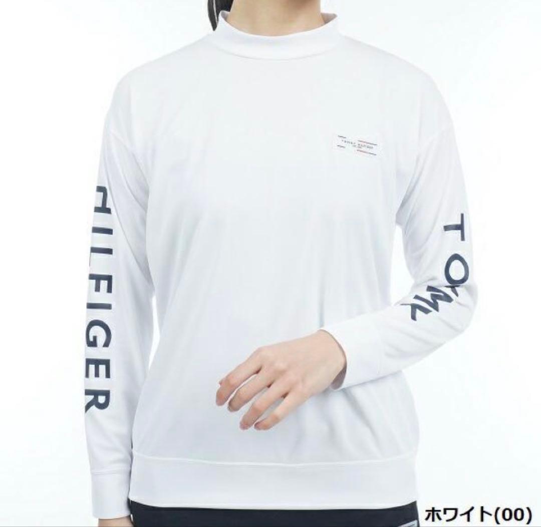 L ☆新品　トミーヒルフィガー ゴルフ ロングスリーブ モックネックシャツ　春夏