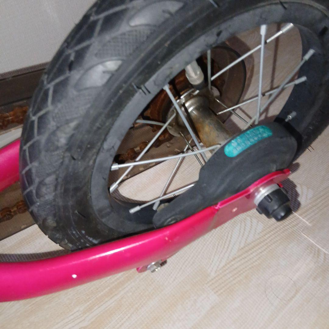 へんしんバイク2　ピンク バランスバイク 小型 12インチ