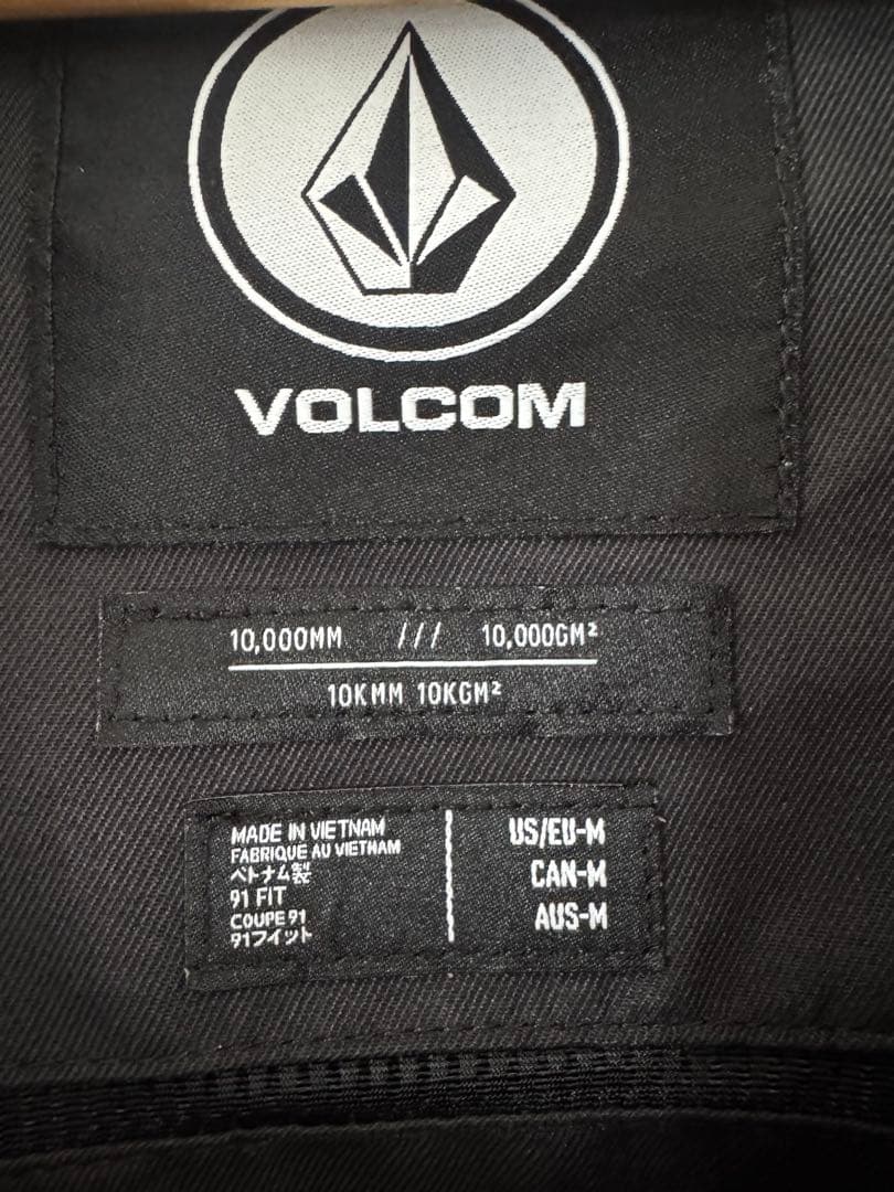 Volcom スノーボードウェア　黒