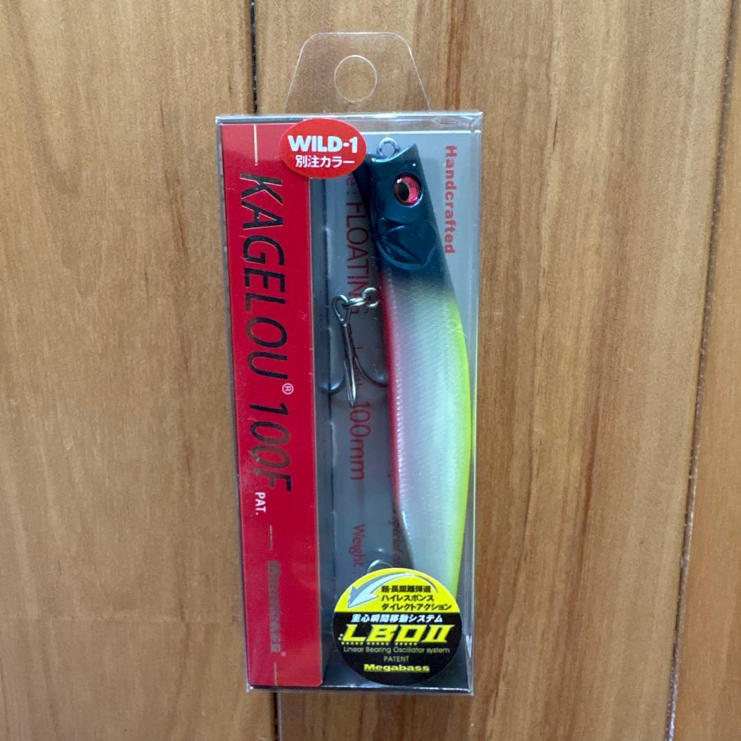 【全てオリカラ】☆Megabass カゲロウ100F 3個セット
