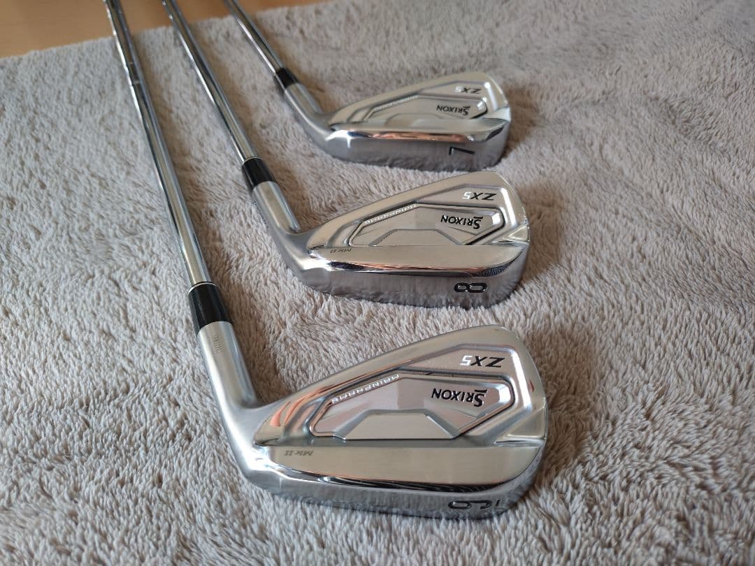 【ドロップ2B】【SRIXON】zx5 mkⅡ アイアンセット 9本