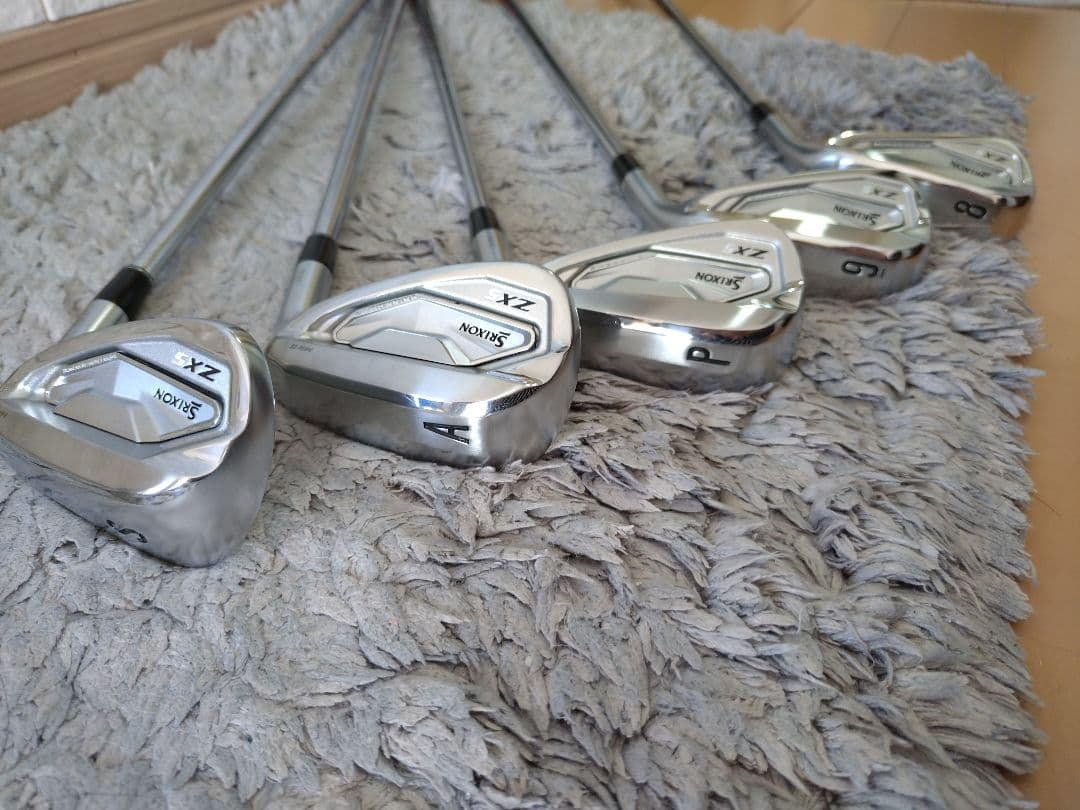【ドロップ2B】【SRIXON】zx5 mkⅡ アイアンセット 9本