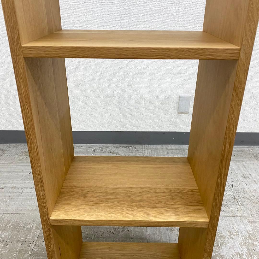 無印良品 スタッキングシェルフ 3段×1列 オーク材