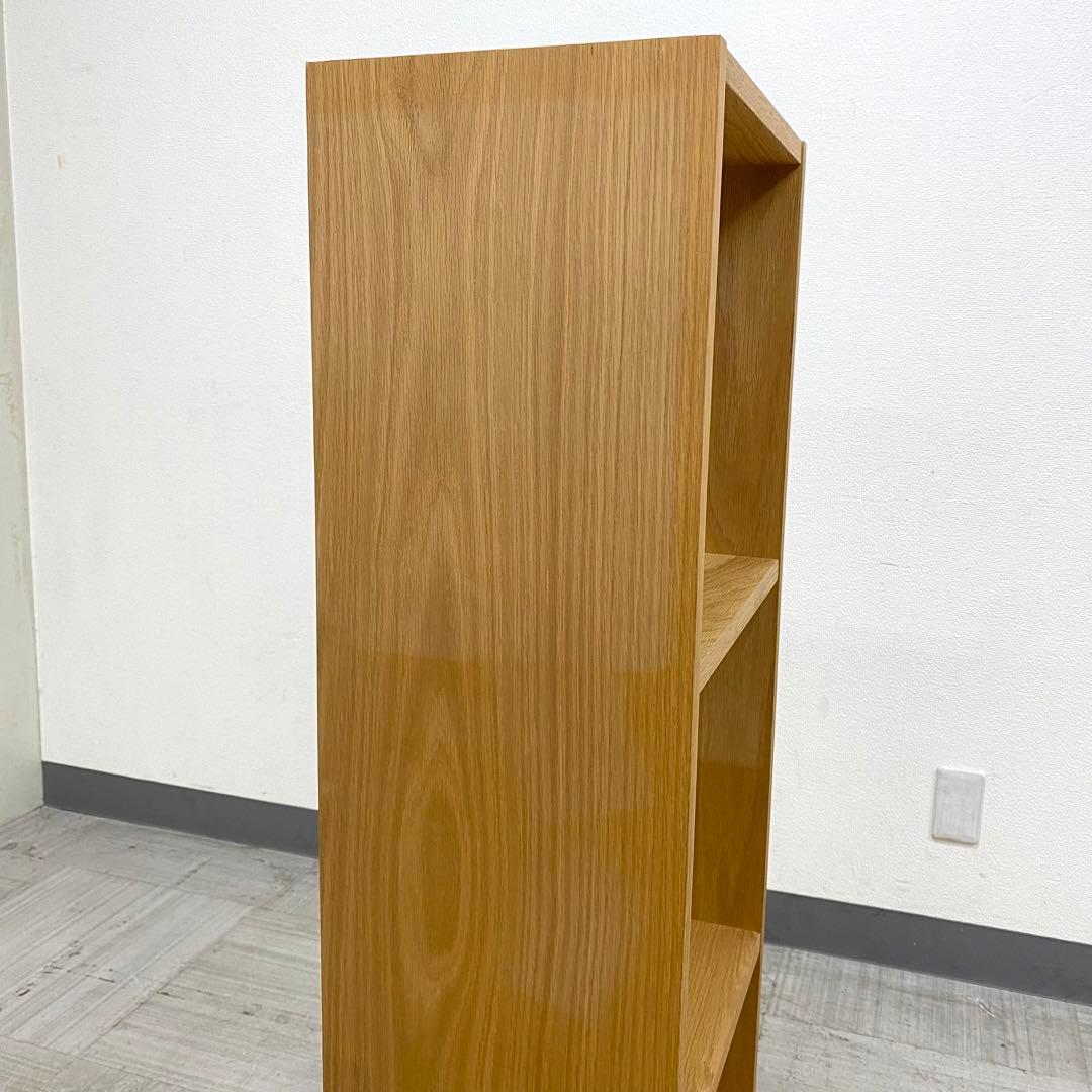 無印良品 スタッキングシェルフ 3段×1列 オーク材