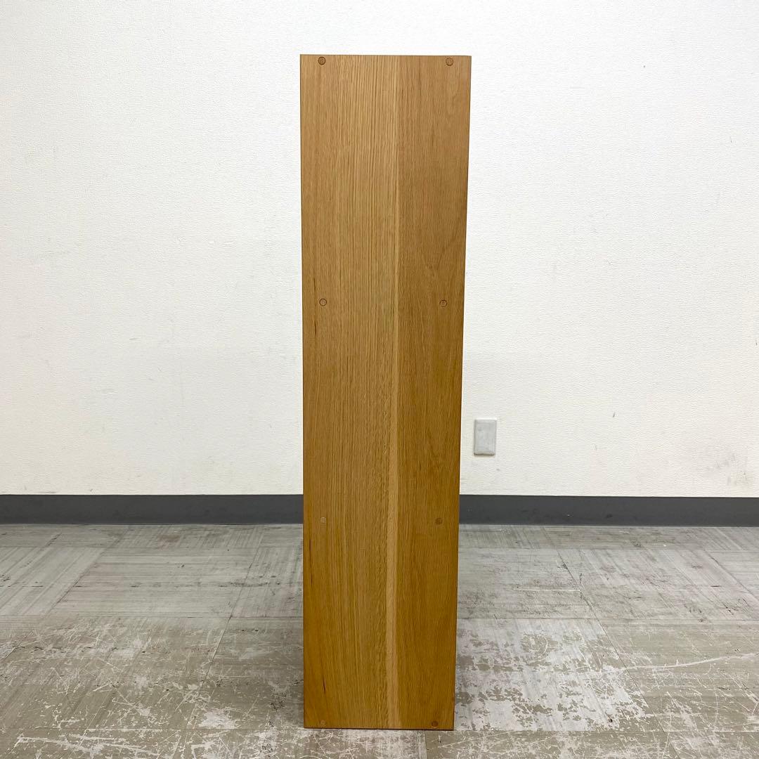 無印良品 スタッキングシェルフ 3段×1列 オーク材