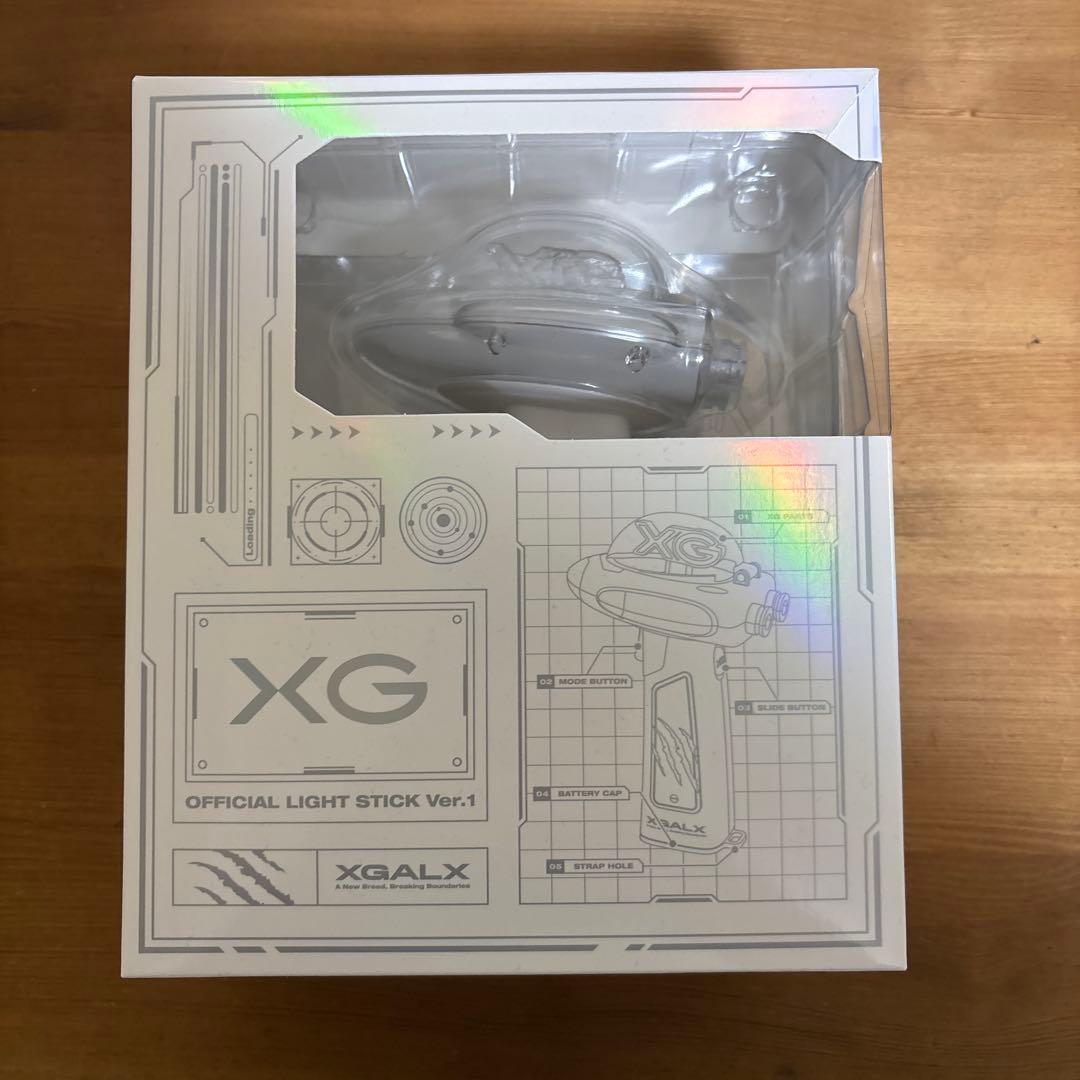 美品 XG LIGHT STICK オフィシャルペンライト　トレカ付き