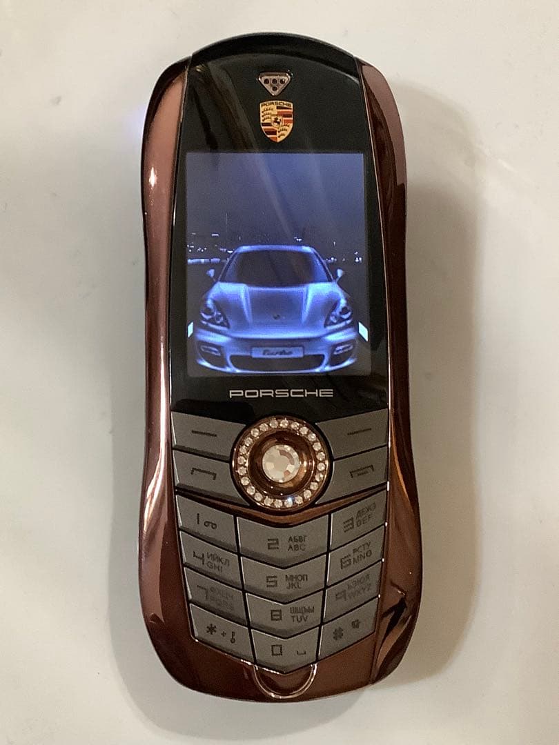 ポルシェ ブラウン CaymanSタイプ　ミニカー