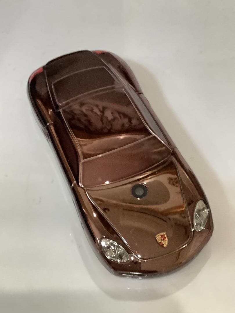 ポルシェ ブラウン CaymanSタイプ　ミニカー