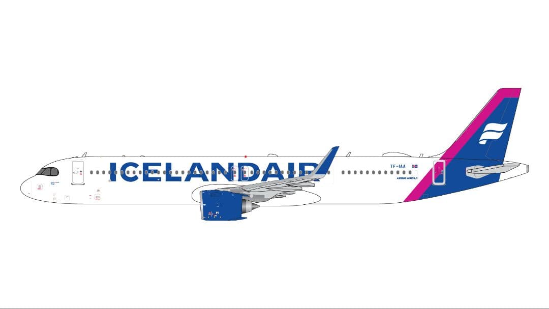 アイスランド ICELAND A321neo 1/400 Geminijet