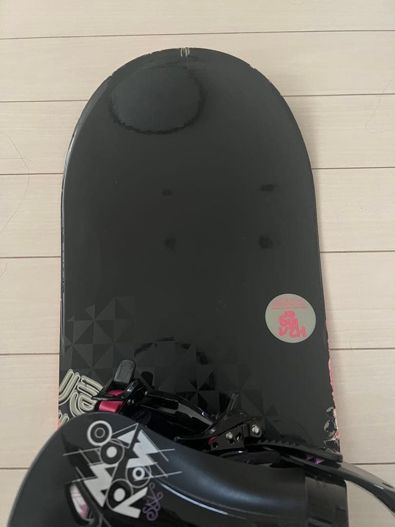 2点セット スノボ　板　K2 ビンディング　morrow 初心者