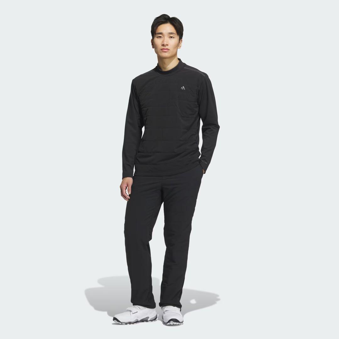【新品未使用】アディダス ゴルフ モックネットシャツ／adidas golf