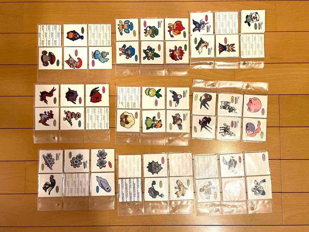 ポケモンパンデコキャラシール　164枚　15周年記念シール