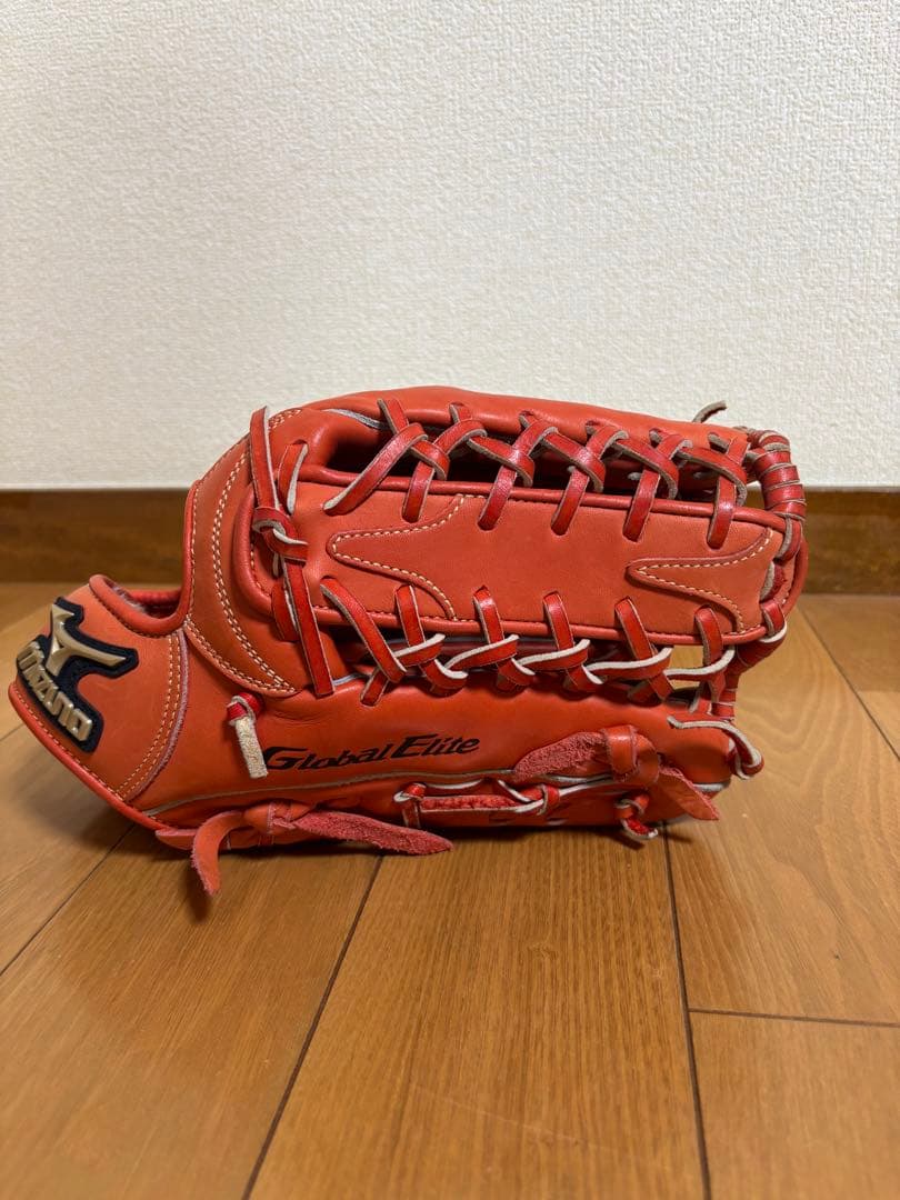 けーた様ミズノ　グローバルエリート　軟式用グローブ　大人　外野手用