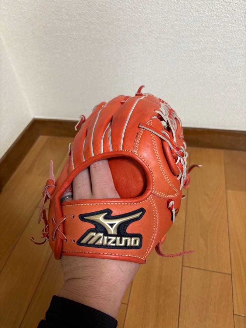 けーた様ミズノ　グローバルエリート　軟式用グローブ　大人　外野手用