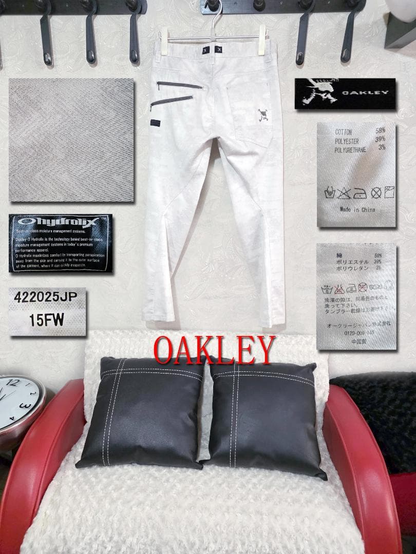 OAKLEY ゴルフパンツ 33サイズ 422025JP