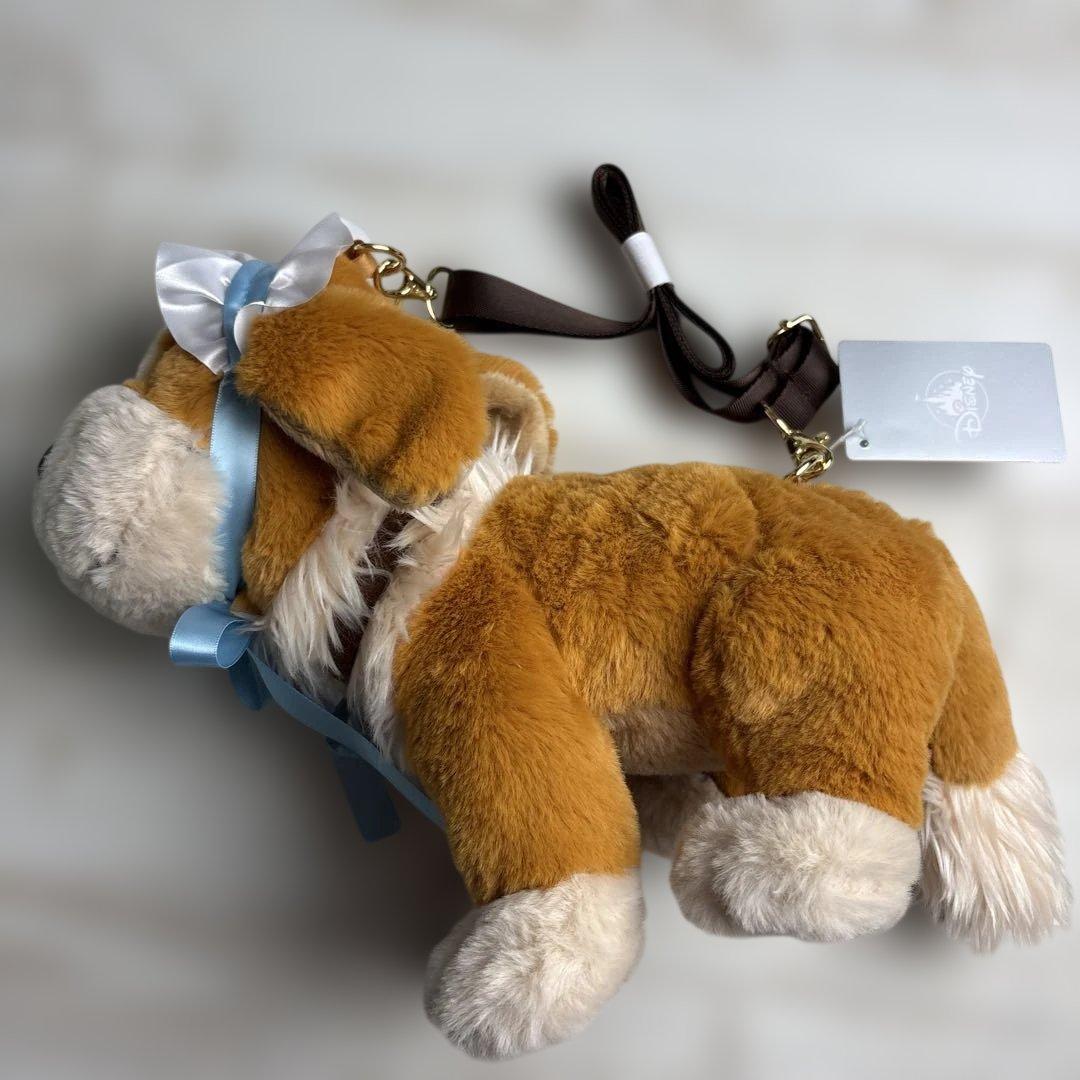 ディズニー ピーターパン ナナ マルチポシェット ぬいぐるみ風 手ぶらGood