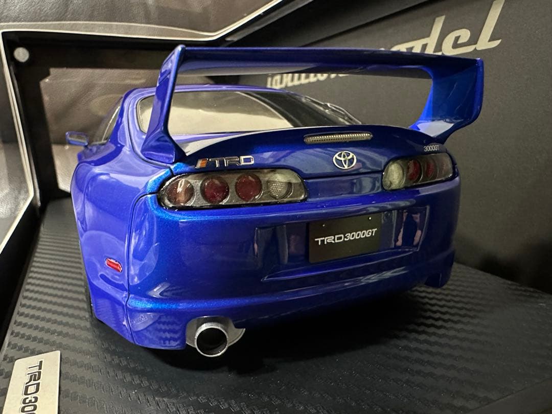 1/18 イグニッションモデル TRD 3000GT JZA80 スープラ 青