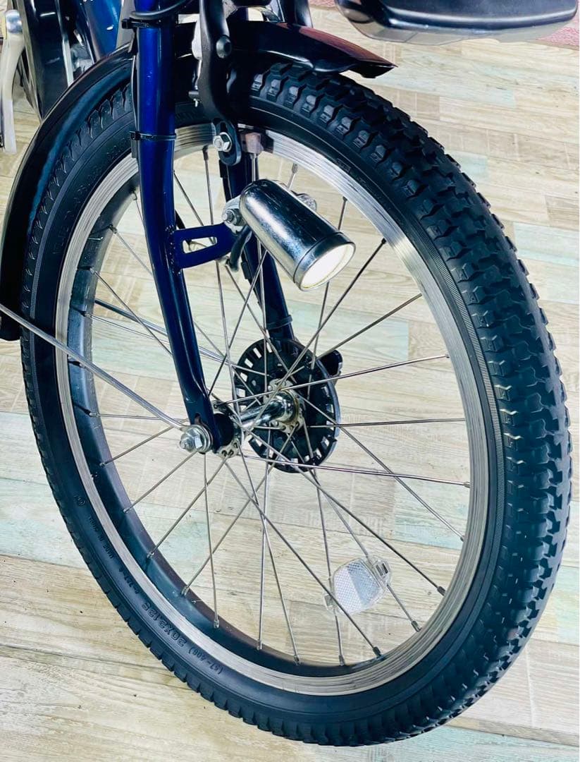 K2157 電動自転車ブリヂストン子供乗せ 20インチ 8.9Ah ブルー