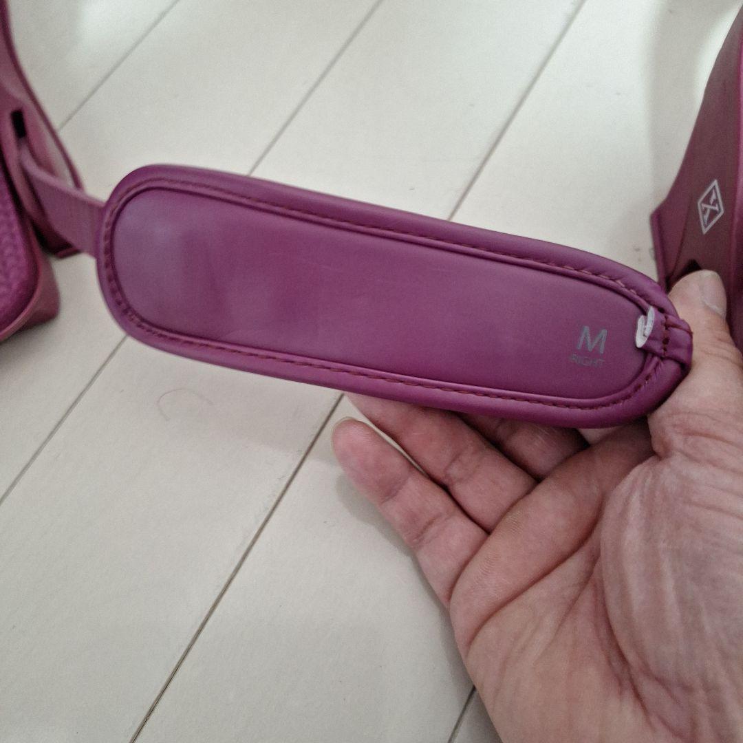 Fix Binding Co スノーボードビンディング パープル　Mサイズ美品
