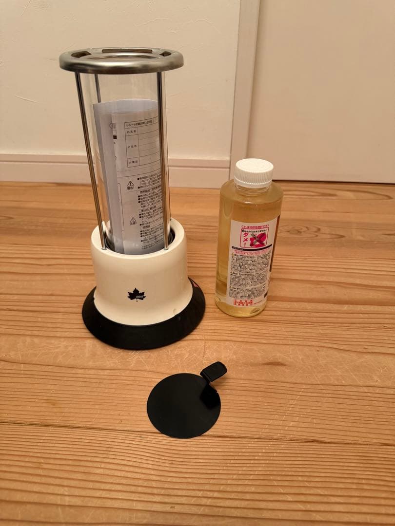 ロゴス　テーブル暖炉　バイオエタノール暖炉