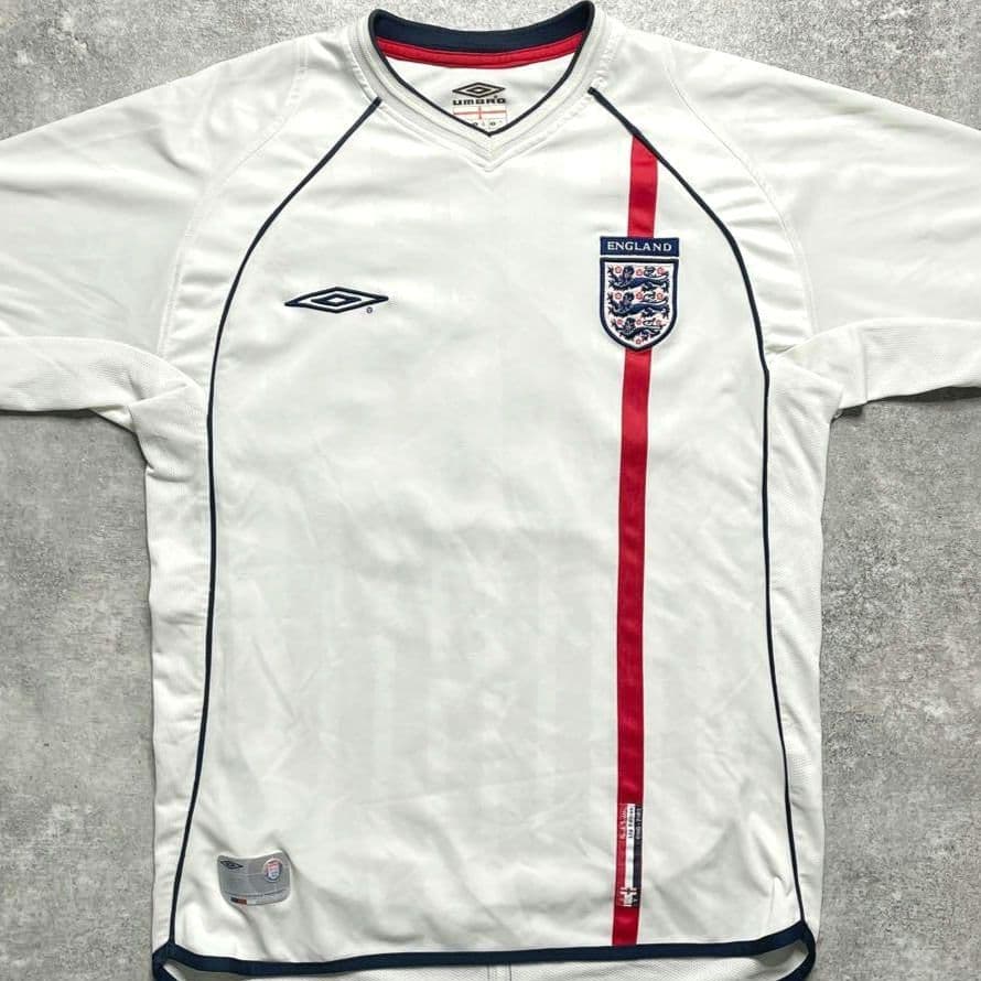 【美品】イングランド代表 2002日韓W杯モデル Lサイズ