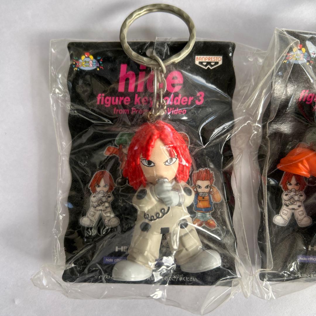 hide フィギュア キーホルダー 3 XJAPAN コンプリート 全5種