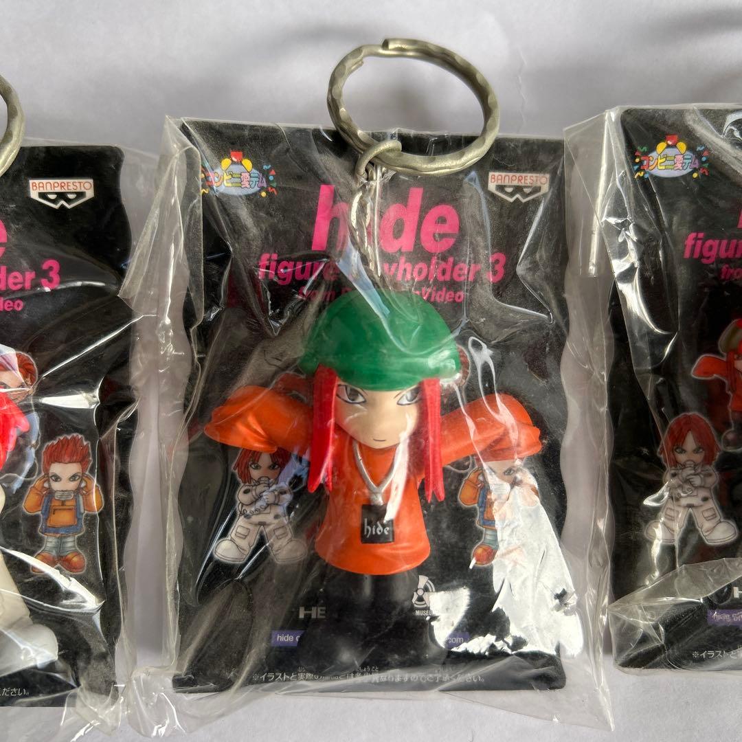 hide フィギュア キーホルダー 3 XJAPAN コンプリート 全5種