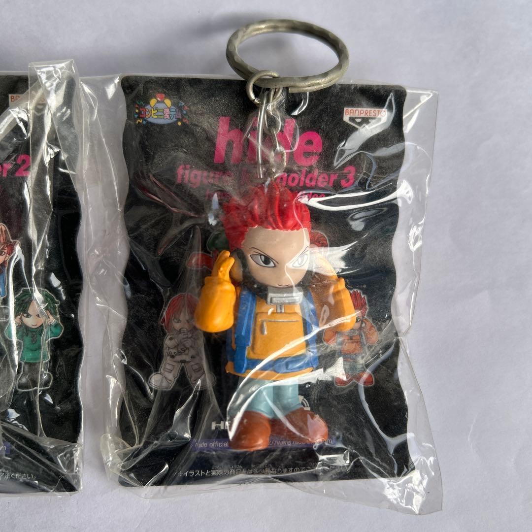 hide フィギュア キーホルダー 3 XJAPAN コンプリート 全5種