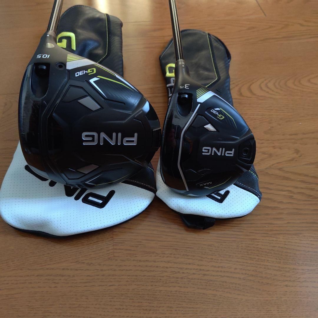 PING G430 LST DR & MAX 3W ベンタス黒シャフト計2本