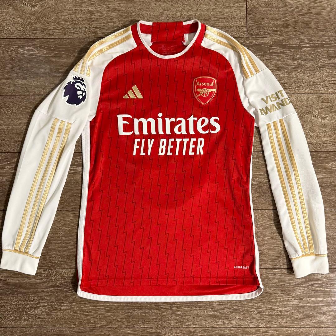 アディダス正規品 アーセナル 23/24 ØDEGAARD 長袖ユニフォーム
