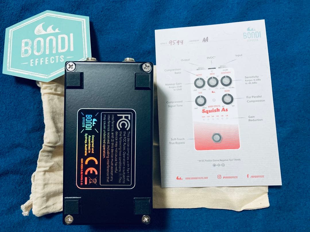 Bondi Effects Squish As Compressor 限定カラー