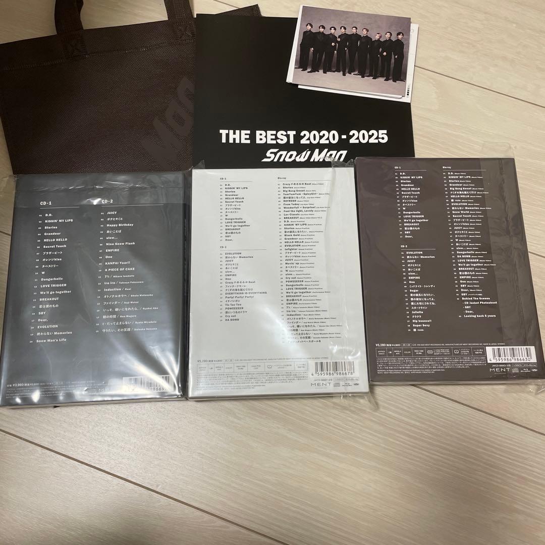 Man THE BEST2020-2025 3点セット 特典付き
